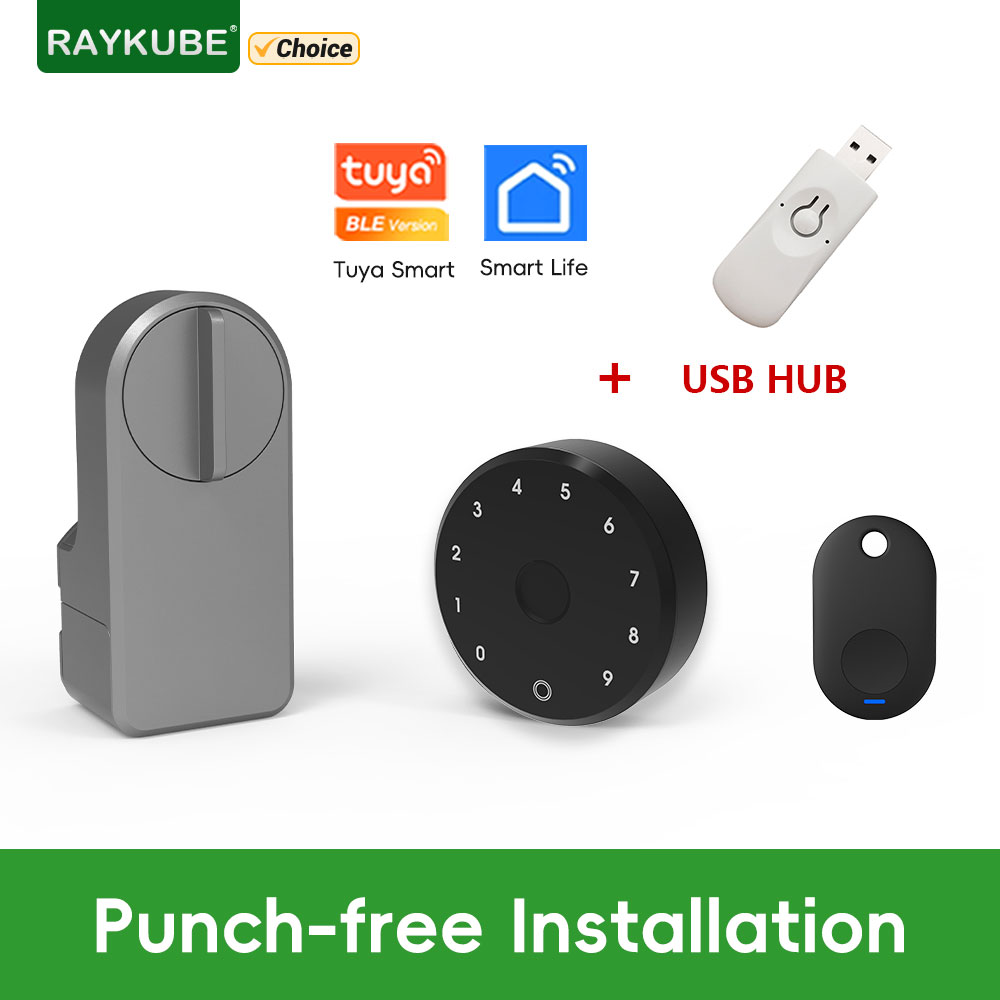 Smart Home Lock - RAYKUBE A1 Pro Tuya BEL Smart