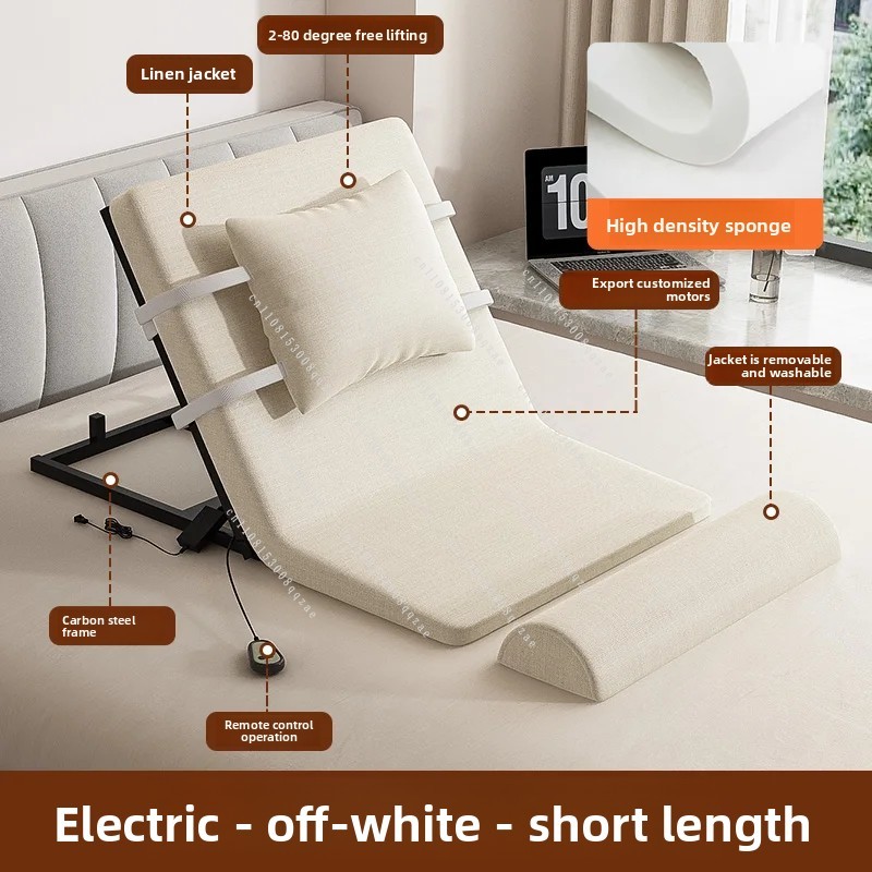 Smart Home Furniture - Slimme elektrische verstelbare bedstandaard, assistentie-recliner, zwaarbelastbaar,