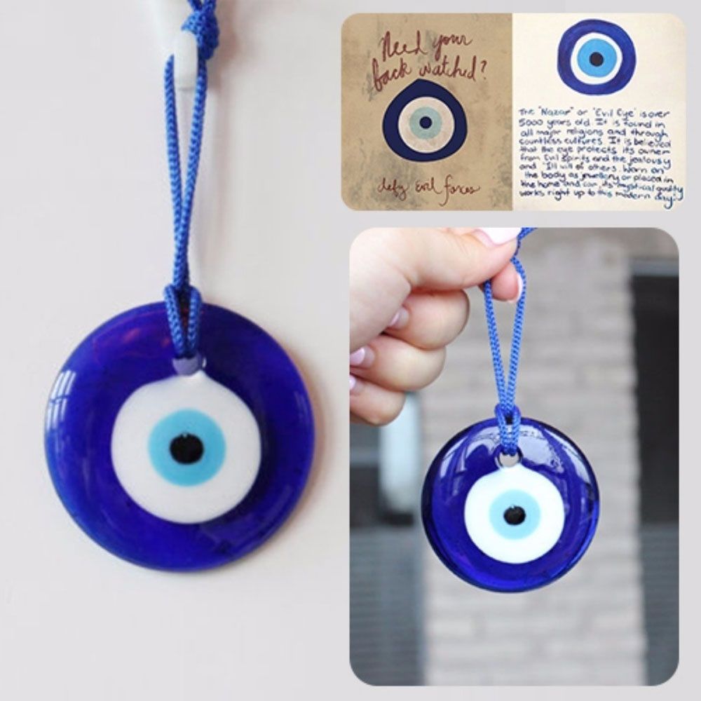 Smart Home Decor - Blauw Boze Oog Amulet Auto Hanger