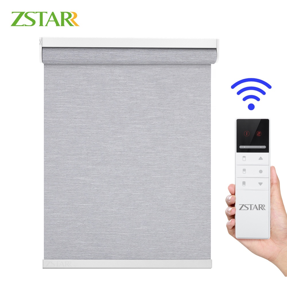 Smart Home Blinds - Thuiskantoor Aangepaste grootte Slimme gemotoriseerde jaloezieën