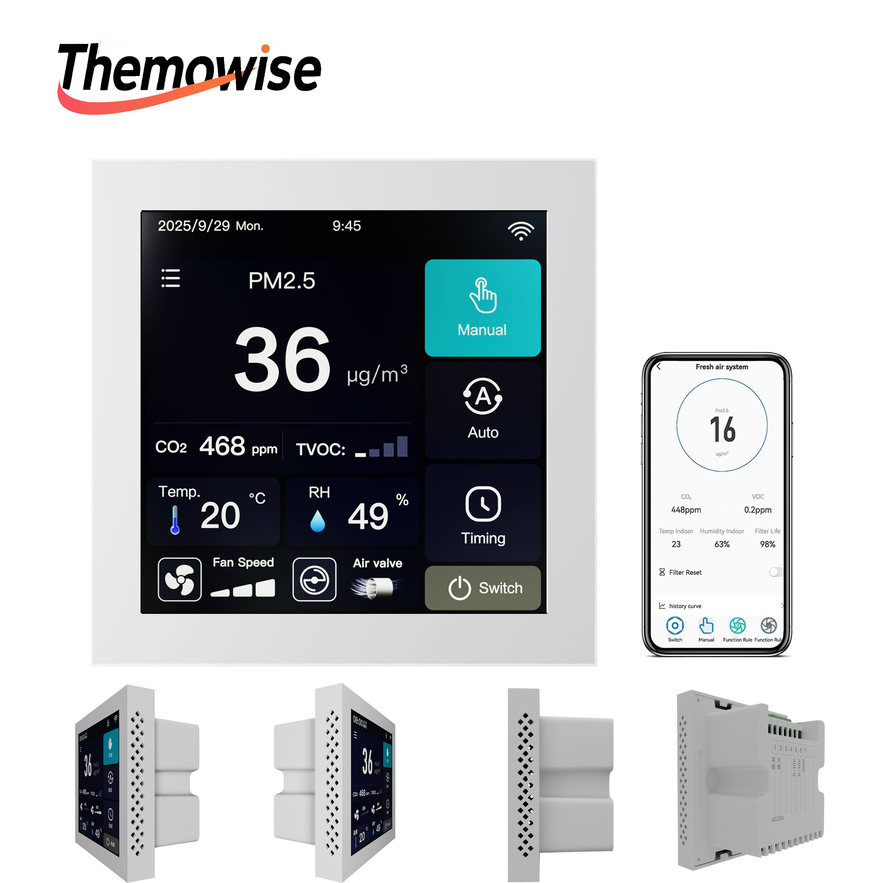Smart Home Ac - WIFI Home Smart Air Quality Manager