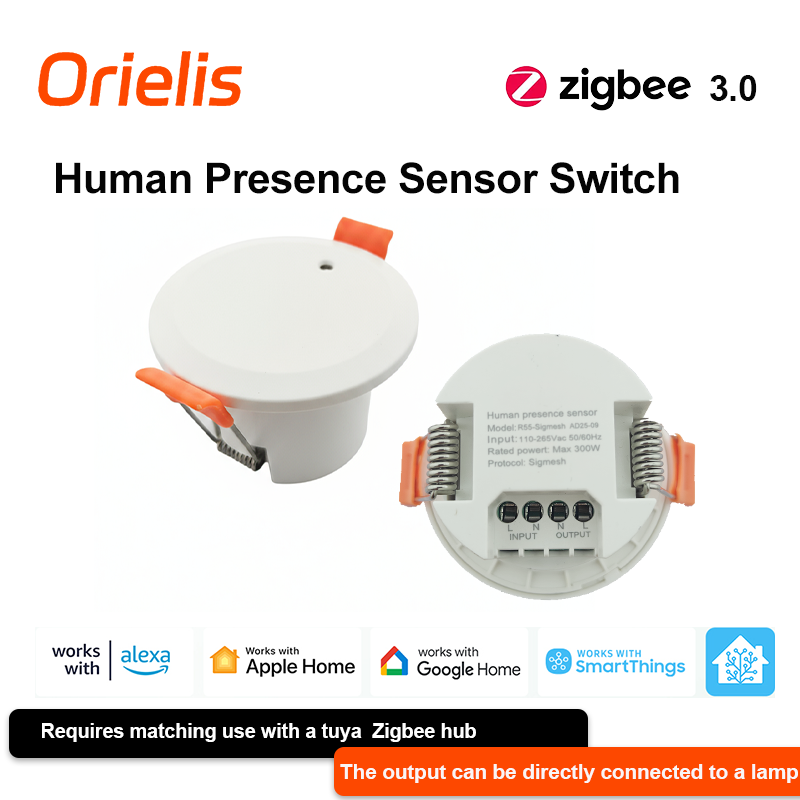 Smart Home Switch - ZIGBEE 3.0 MmWave Radar Menselijke aanwezigheid