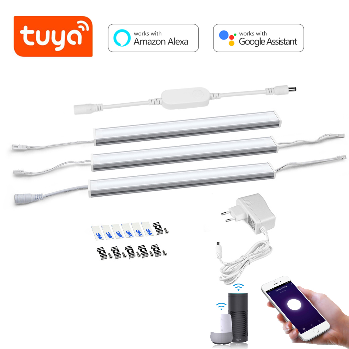 Smart Home Furniture - Smart Tuya Wifi Aluminium Bar LED-verlichtingsset