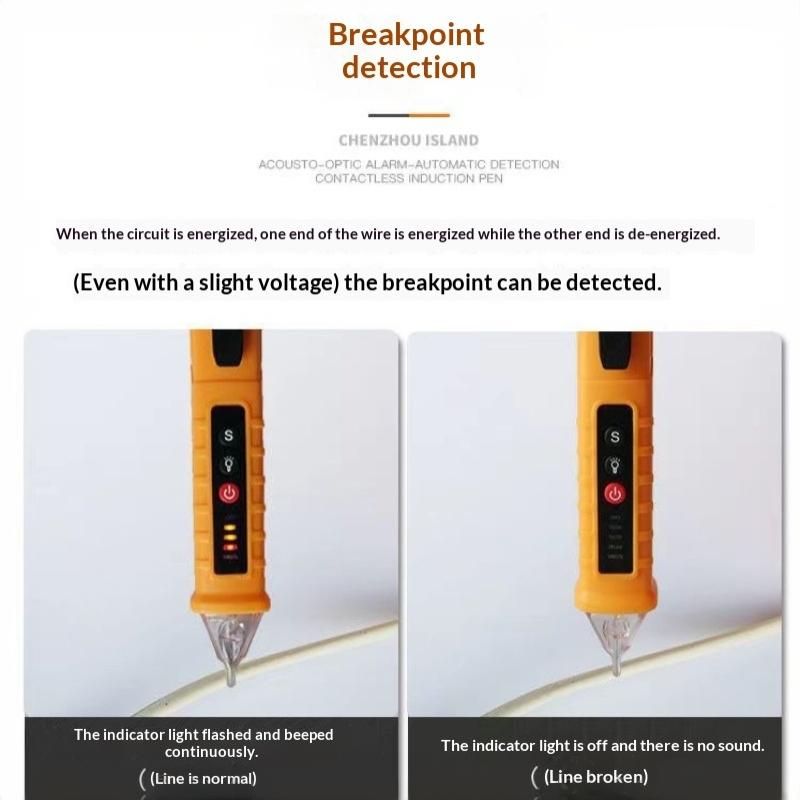 Smart Home Ac - Nieuwe contactloze spanningsdetectorpen, AC-spanningstester 12-1000V, slimme