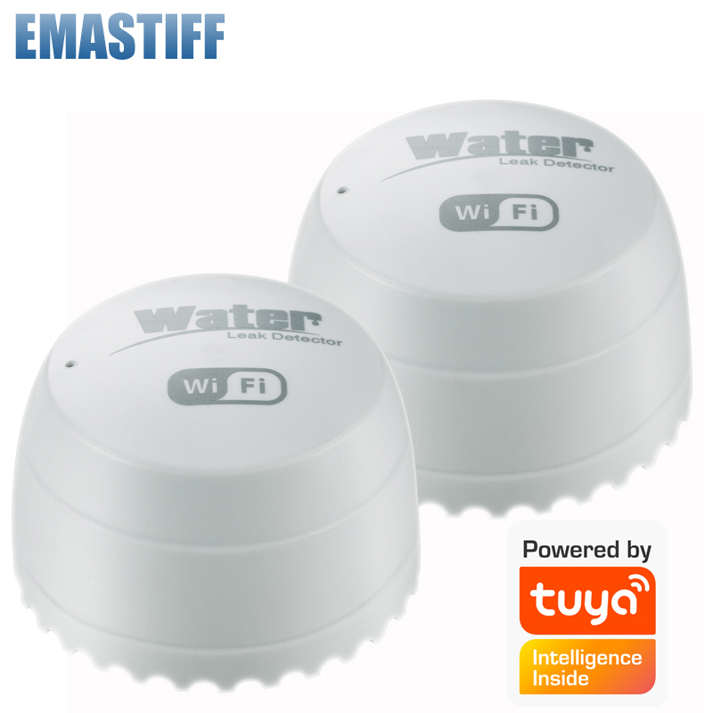 Wifi Water Leak Detector - WiFi Waterlekdetector Overstromingssensor Alarm Tanklek Water