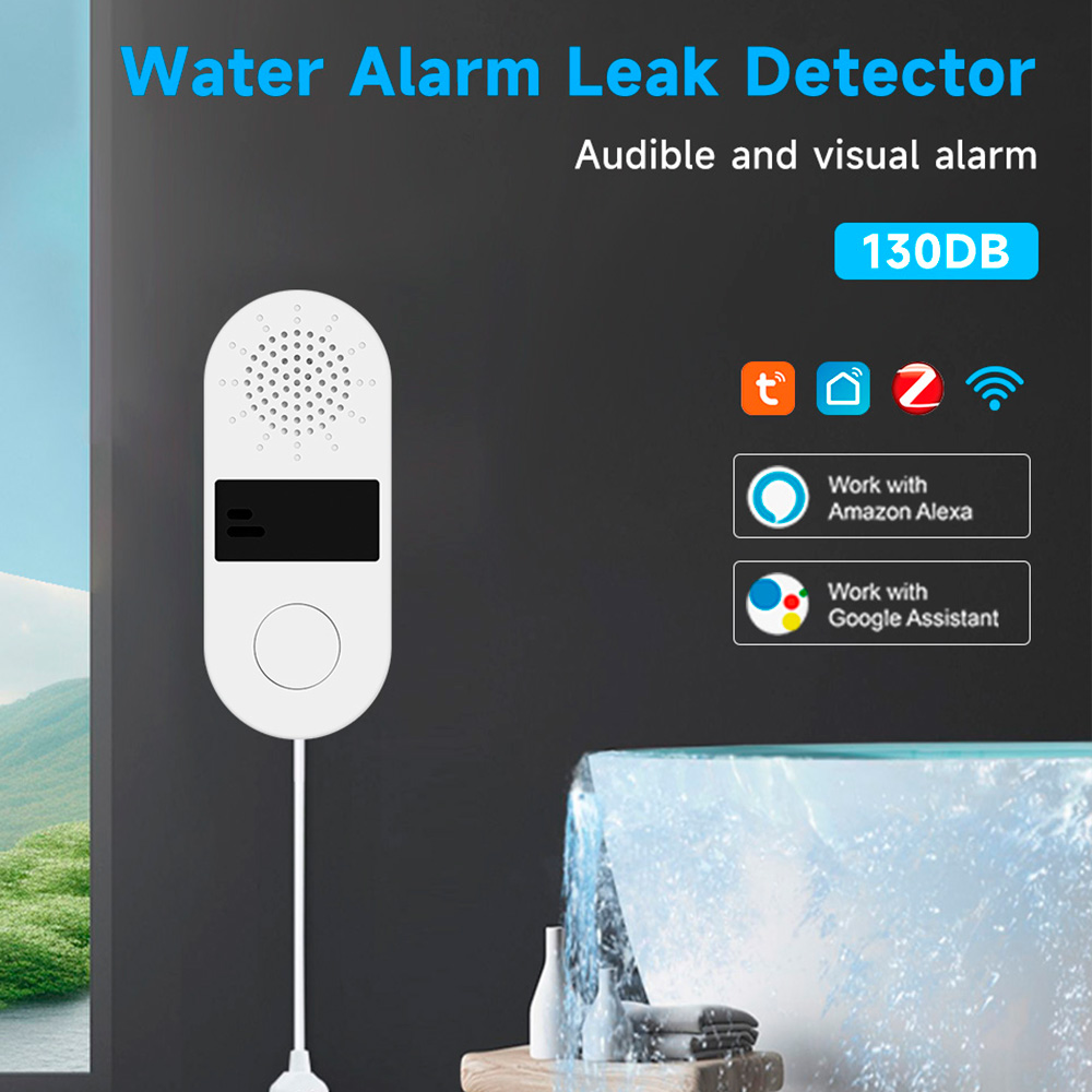 Wifi Water Leak Detector - Tuya Wifi Water Lek Detector Met
