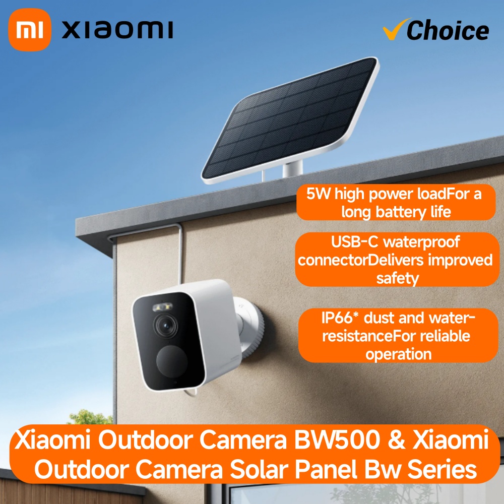Smart Home Zestaw - Xiaomi BW500 Buitencamera 2,5K HD Nachtzicht