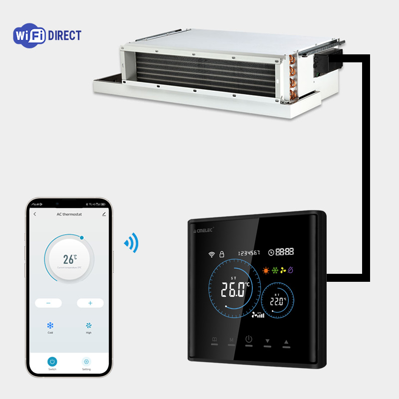 Smart Home Furniture - Slimme Fan Coil Thermostaat HVAC WiFi