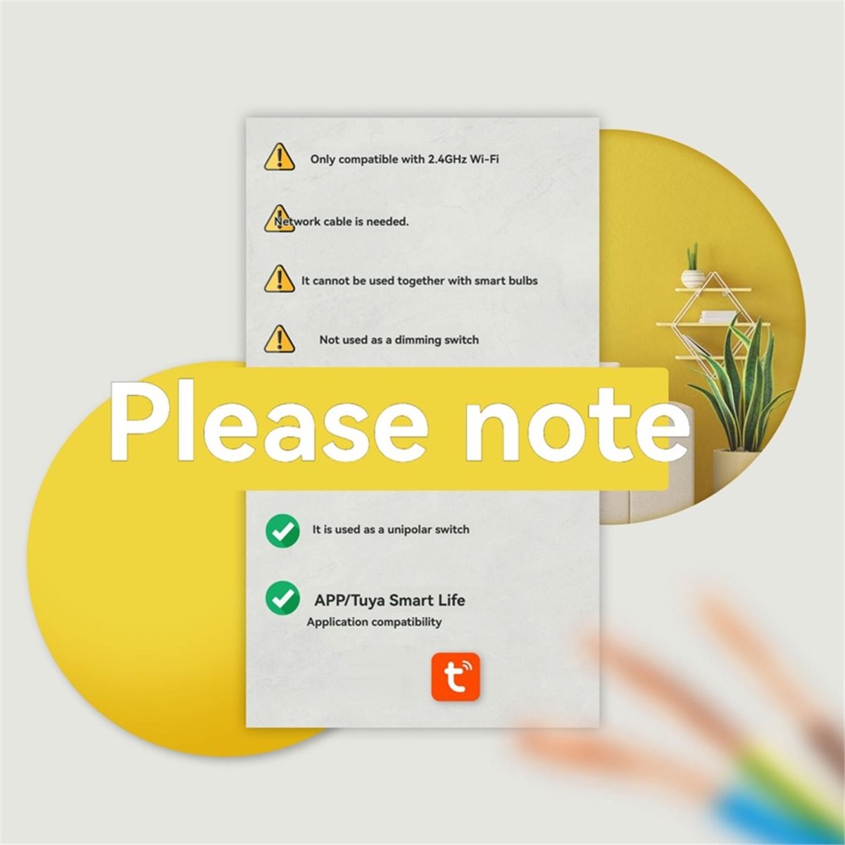 Smart Home Controller - update. WiFi Tuya Smart Switch US-versie