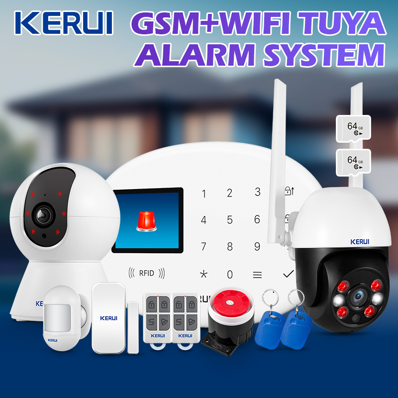Smart Home Package - CORINA Tuya Wireless Home Alarm Kit