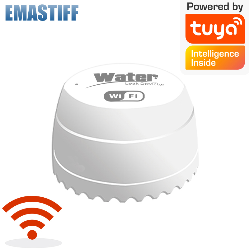 Wifi Water Leak Detector - Wifi Waterdetector Lekkagesensor Alarm Lekdetector 40DB
