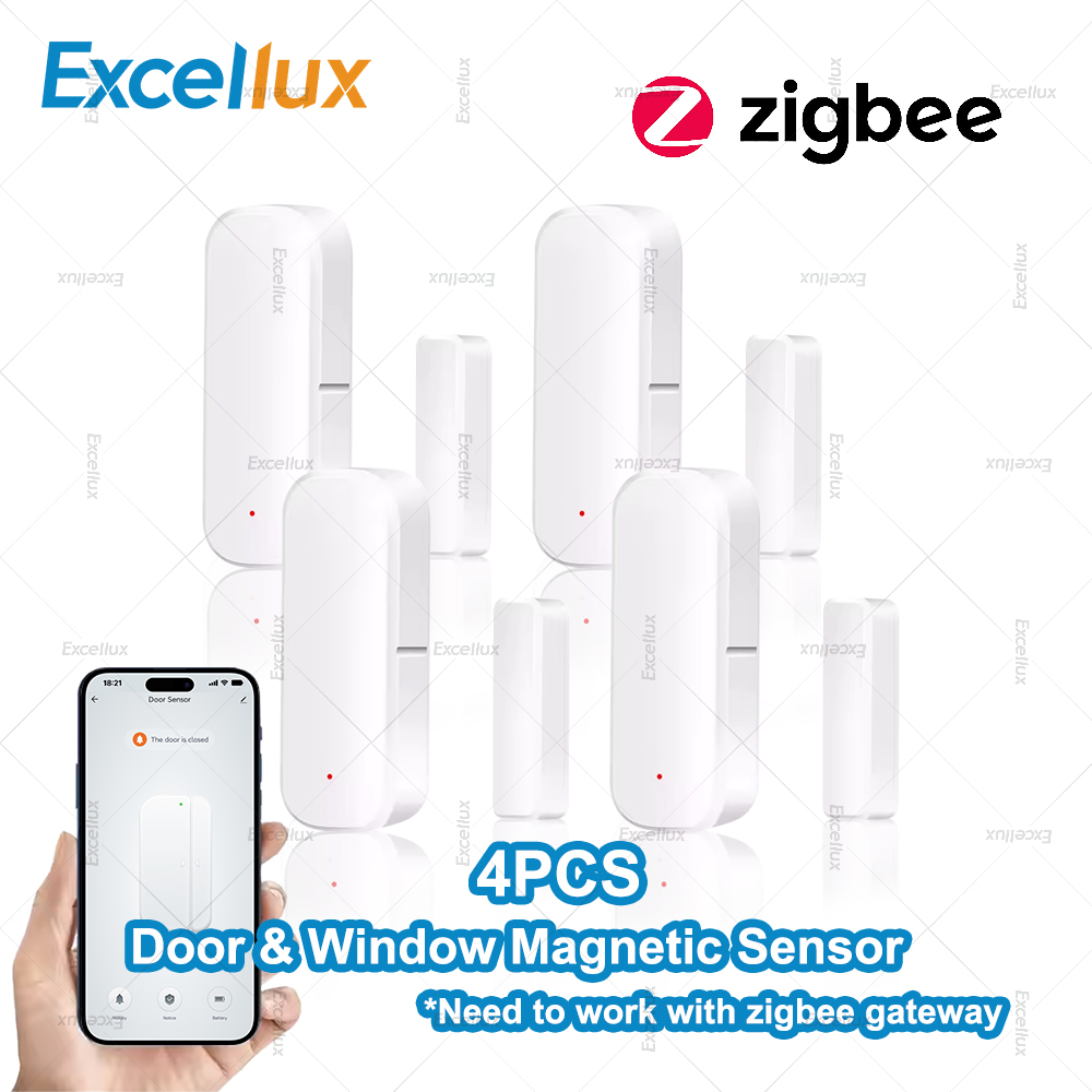 4 Stuks Zigbee Deur Raam Senso - Wireless Door Sensor recensie en prijs