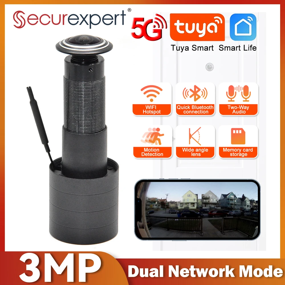 3MP HD 2.4G/5G WiFi Deurkijker - Smart Home Ezviz recensie en prijs