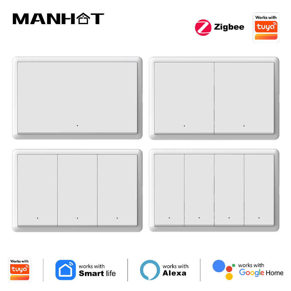 Manhot Smart Zigbee-schakelaar - Smart Home For Living recensie en prijs