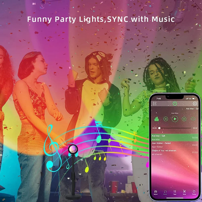 Slimme Led Zonsonderganglamp K - Smart Home Design recensie en prijs
