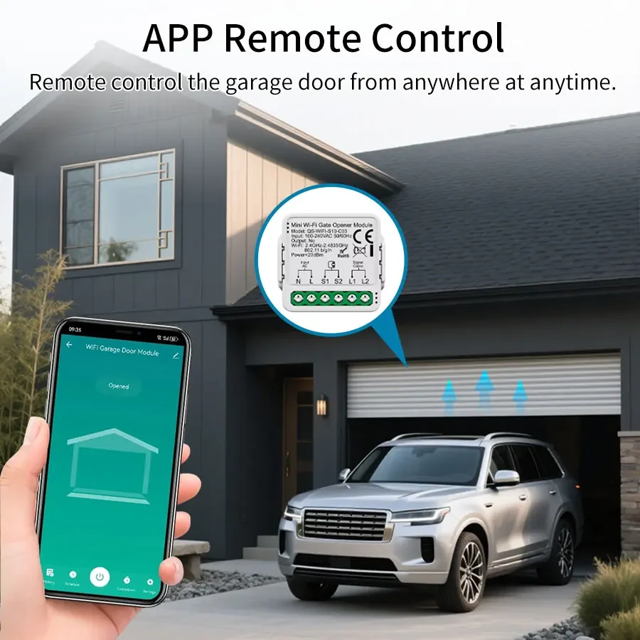 Tuya WIFI/zigbee 3.0 Slimme ga - Smart Home Yandex recensie en prijs