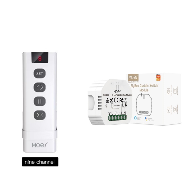 MOES ZigBee Smart RF433 Gordij - Smart Home Blinds recensie en prijs