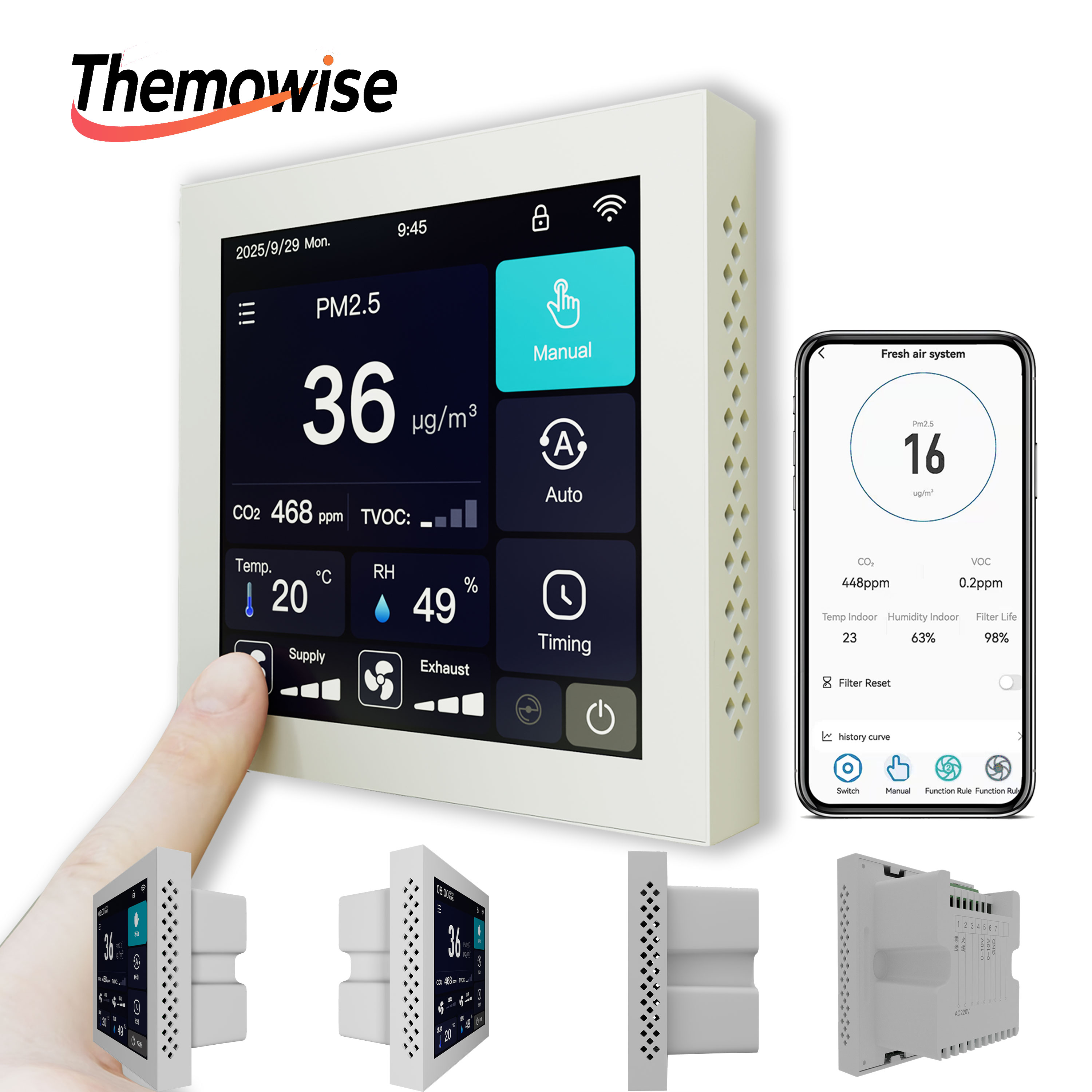 WIFI Home Smart Air Quality Ma - Smart Home Ac recensie en prijs