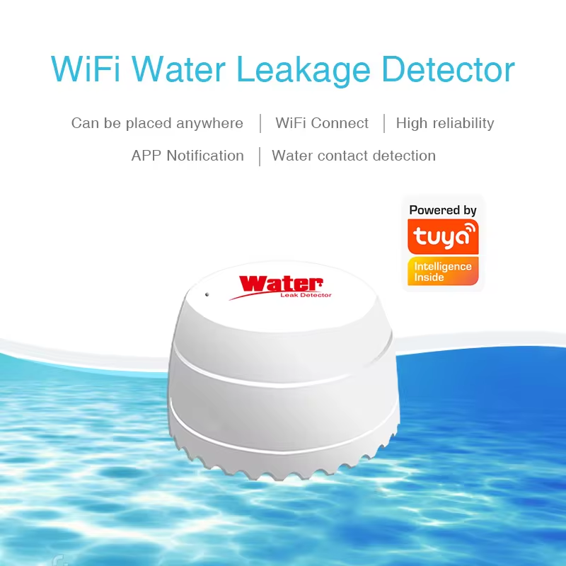 Tuya WiFi Waterlekdetector Ove - Wifi Water Leak Detector recensie en prijs