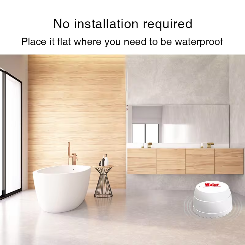 Tuya WiFi Waterlekdetector Ove - Wifi Water Leak Detector recensie en prijs