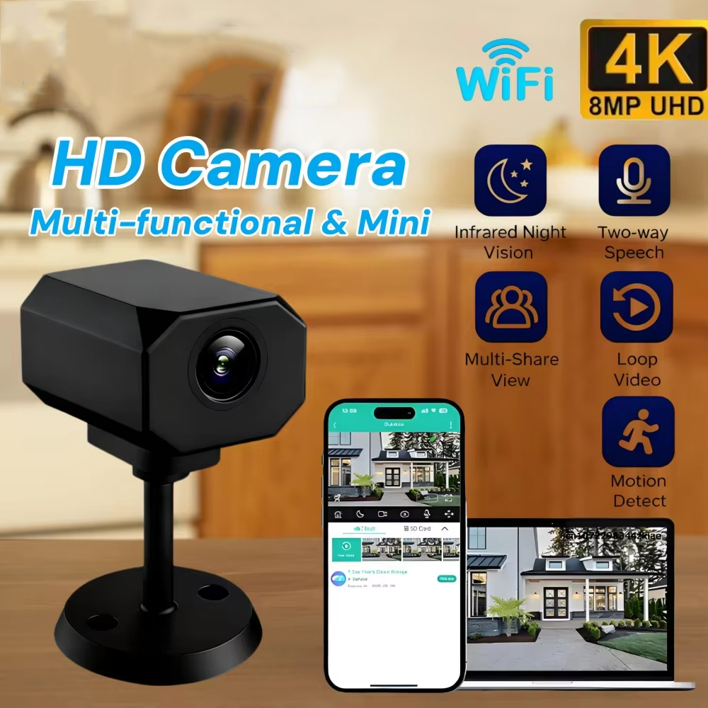 4K HD WiFi-beveiligingscamera  - Smart Home Furniture recensie en prijs