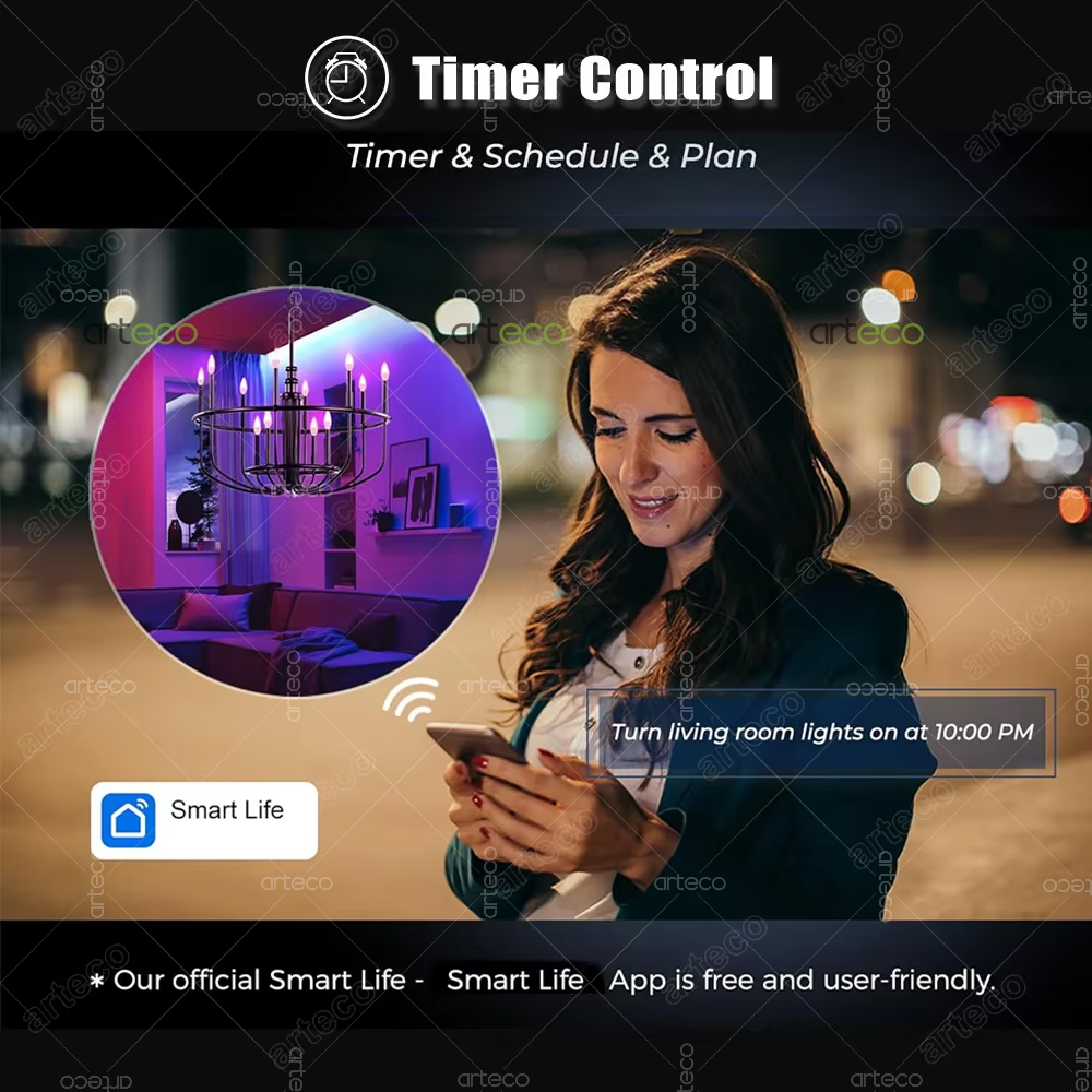 Tuya E14 Kaarslamp Smart Life  - Smart Home Furniture recensie en prijs