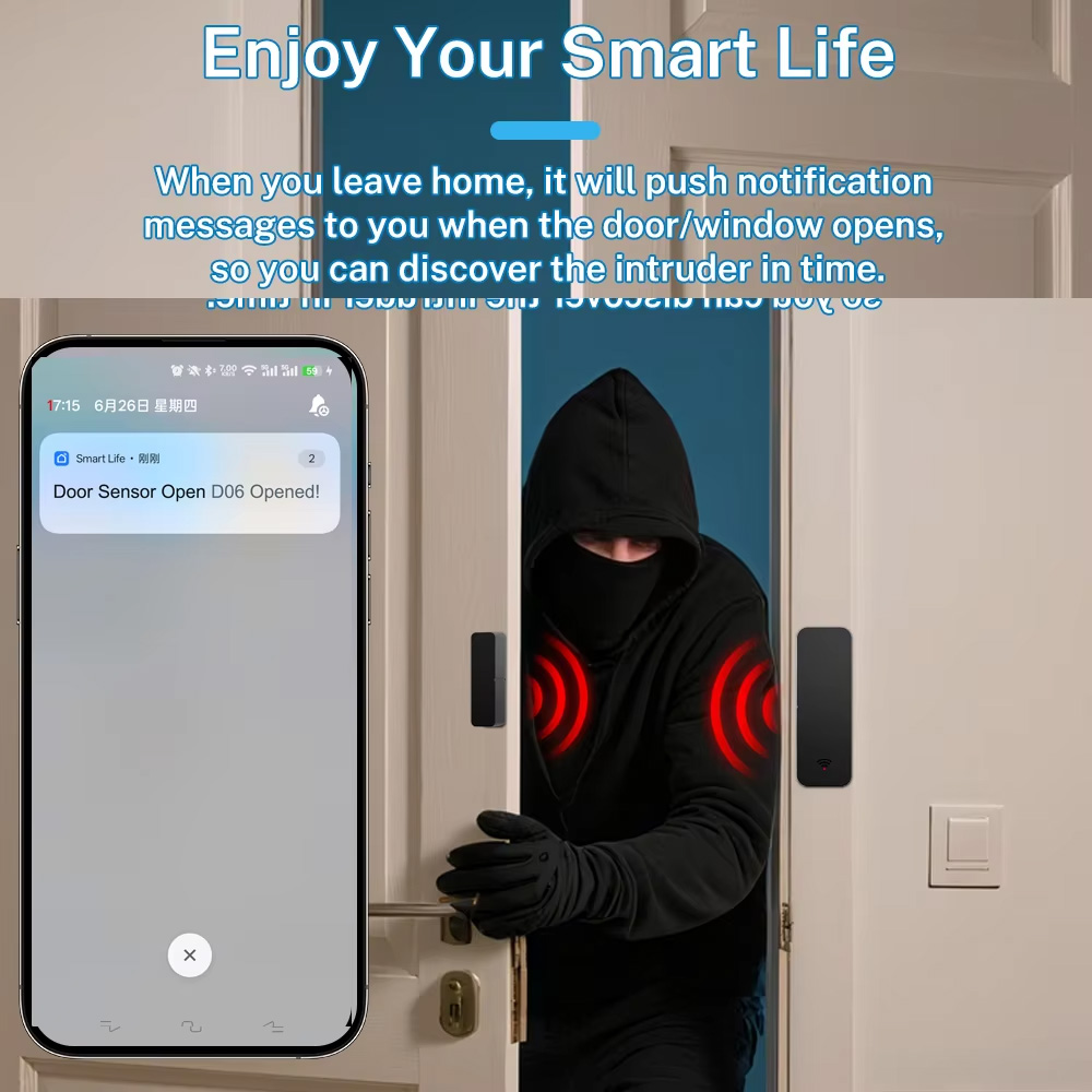 Tuya Zigbee 3.0 deur- en raams - Smart Home Yandex recensie en prijs