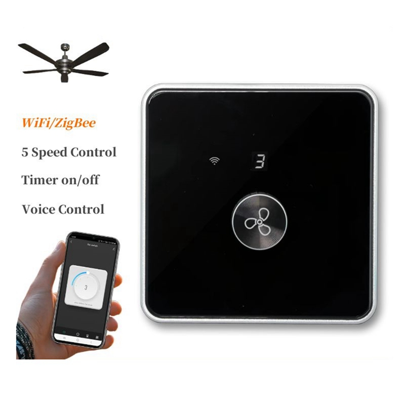 Smart Wifi Fan Switch 5 Speed  - Smart Home Controller recensie en prijs
