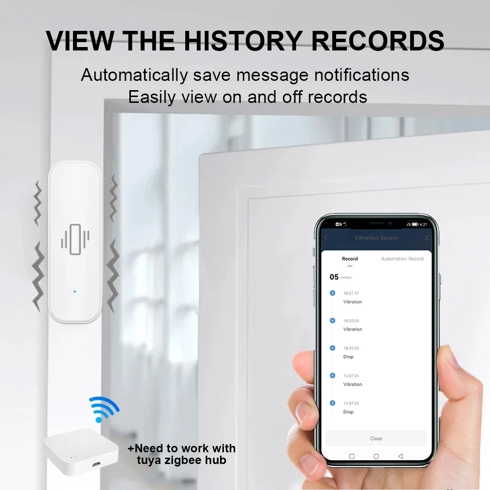 Smart ZigBee Trillingssensor A - Smart Home Blog recensie en prijs