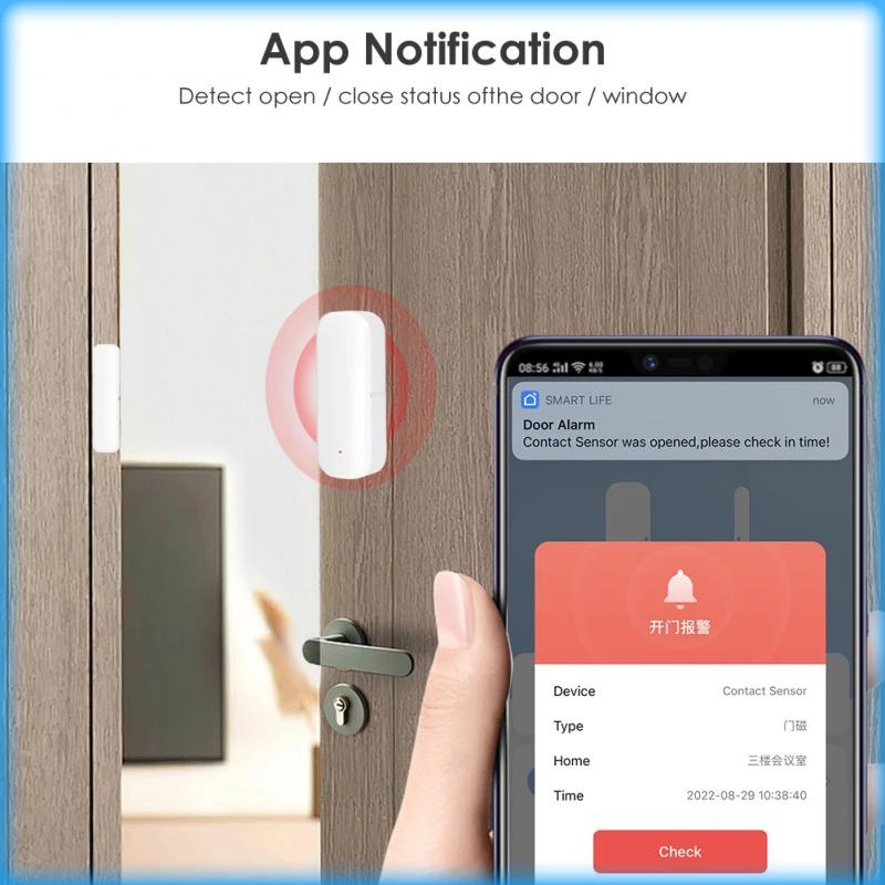 Tuya Wi-Fi slimme deur- en raa - Smart Home Villa recensie en prijs