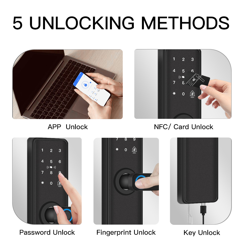 Slim deurslot Bluetooth-compat - Smart Home Lock recensie en prijs