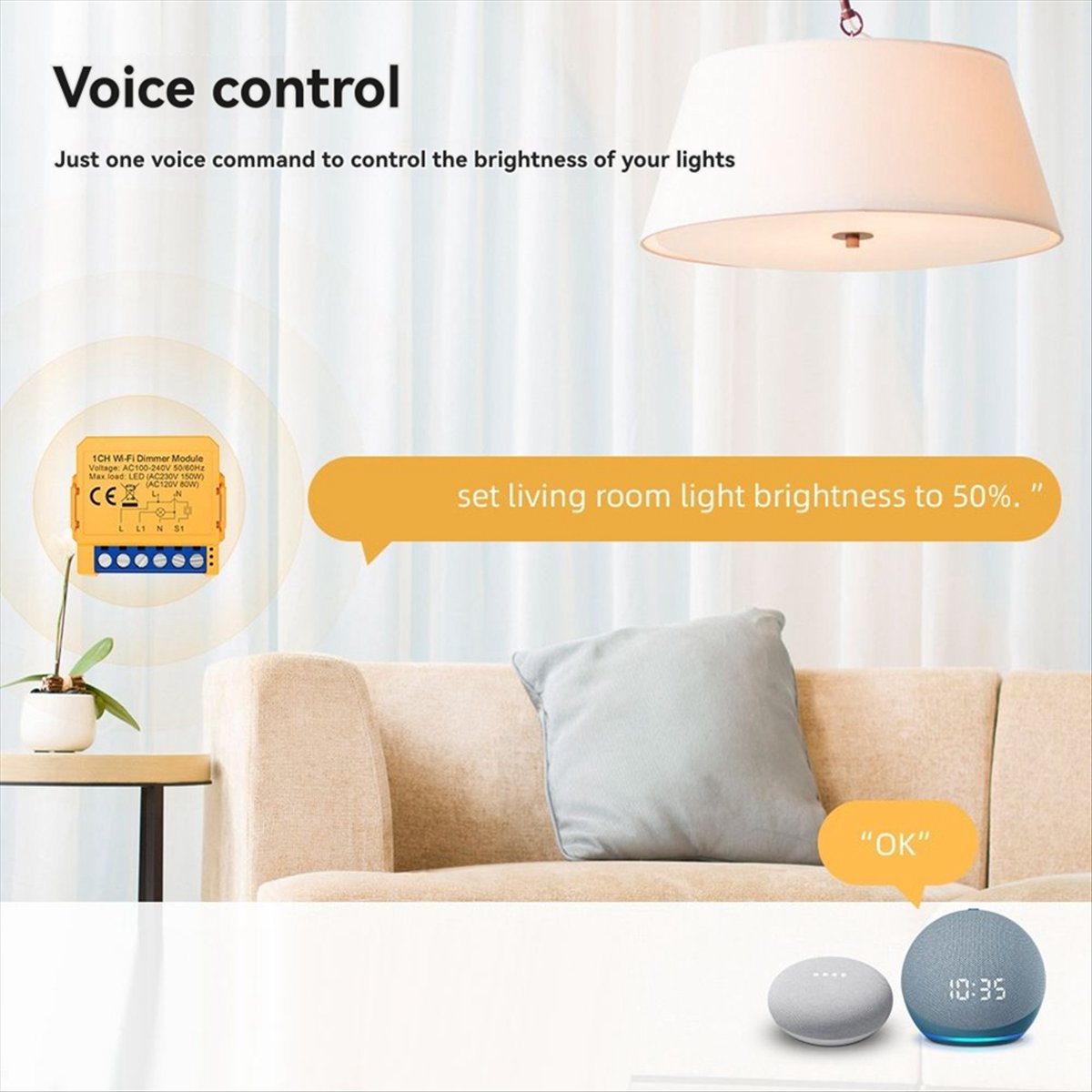 Compatibele Tuya WiFi Dimmer S - Smart Home With Plc recensie en prijs