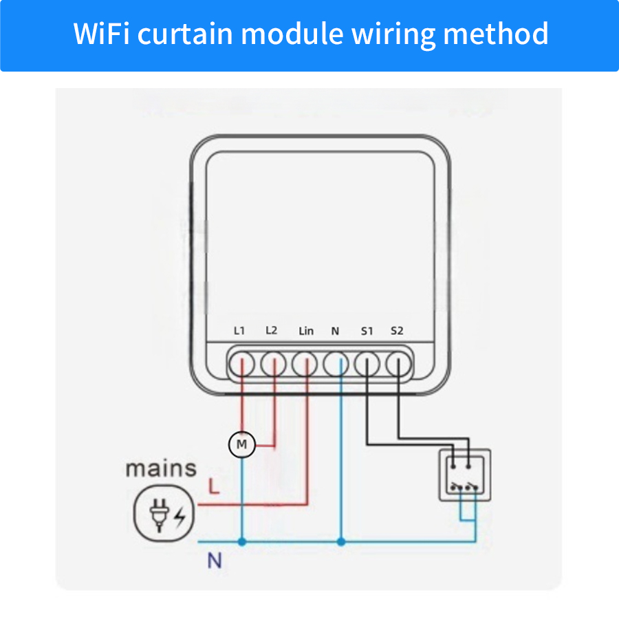 Wifi Smart Gordijn Schakelaar  - Smart Home Blinds recensie en prijs