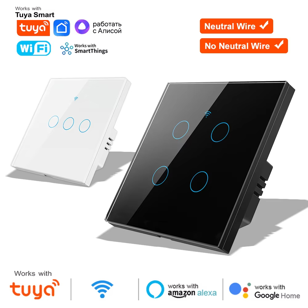 1 2 3 4 Gang WiFi RF 433mhz To - Smart Home Switch recensie en prijs