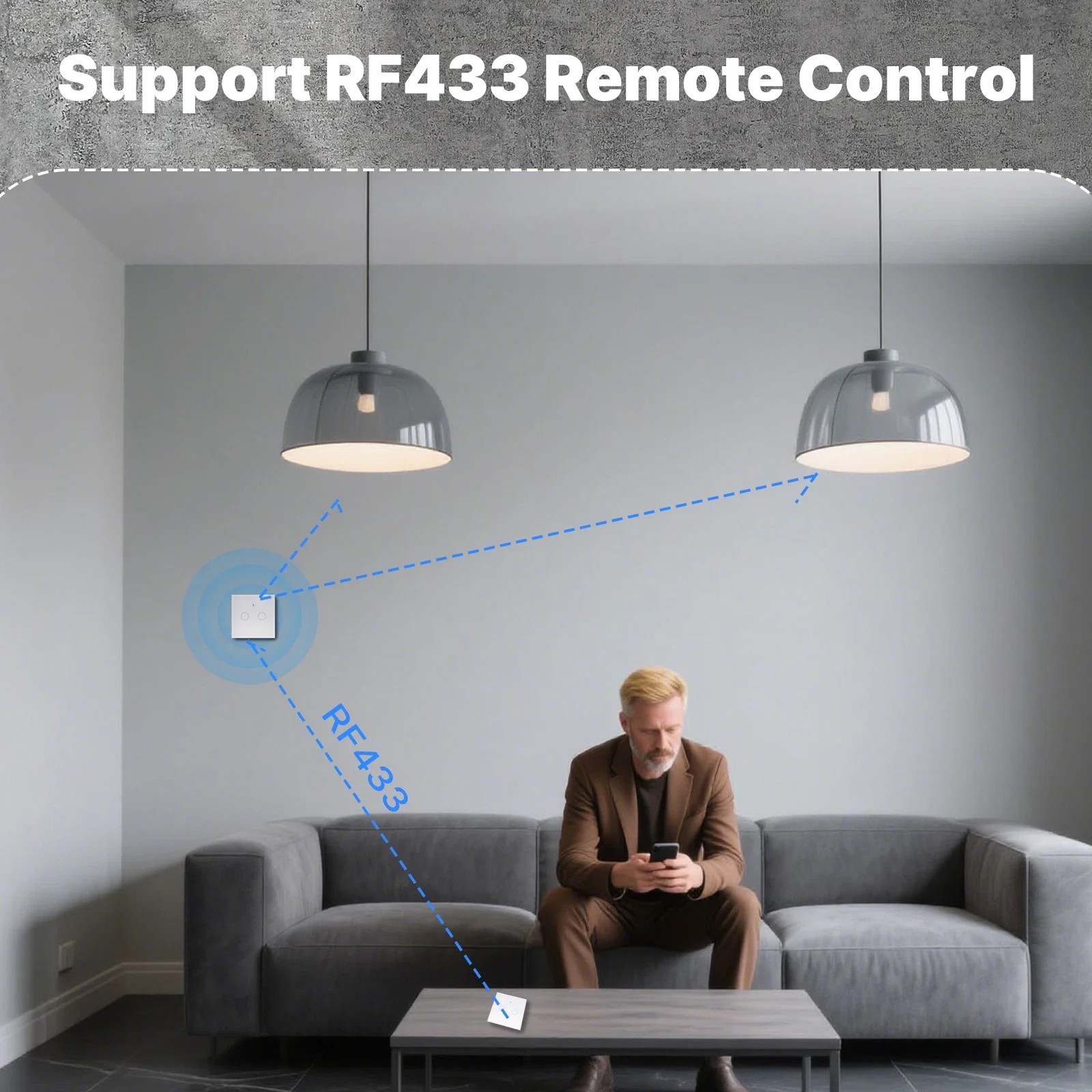 MOES WiFi+RF433 Slimme Touchsc - Smart Home Design recensie en prijs