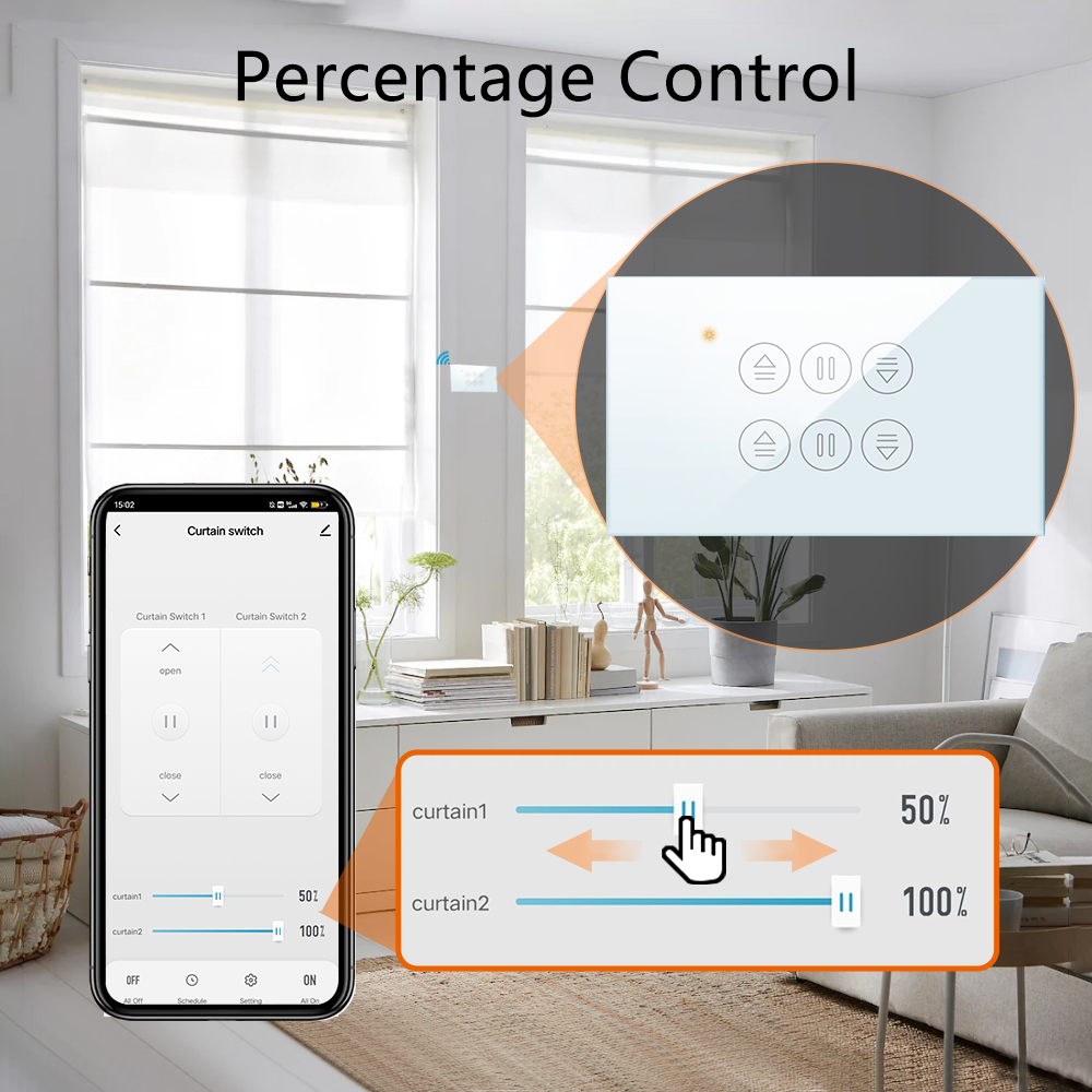 QCSMART WiFi Dubbel Gordijn US - Smart Home Blinds recensie en prijs