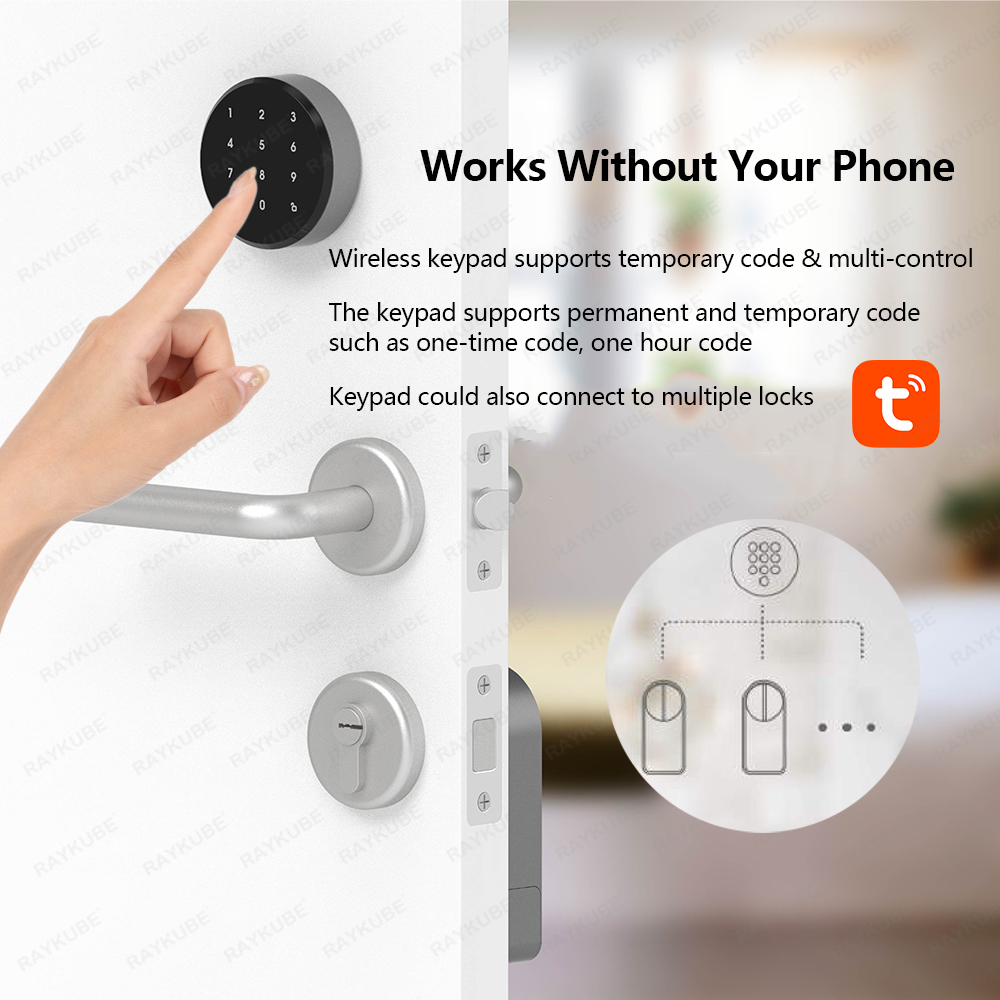 RAYKUBE A1 Pro Tuya BEL Smart  - Smart Home Lock recensie en prijs