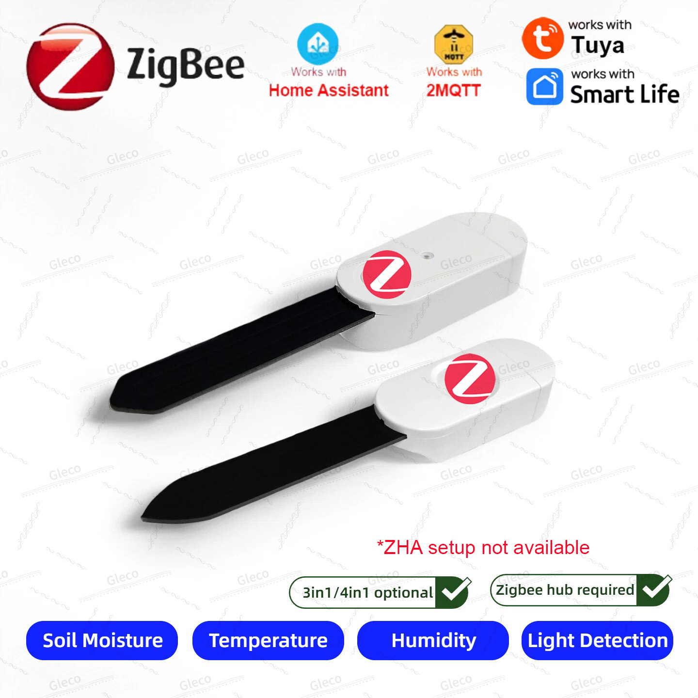 Zigbee Bodemvochtsensor Meter  - Smart Home Villa recensie en prijs