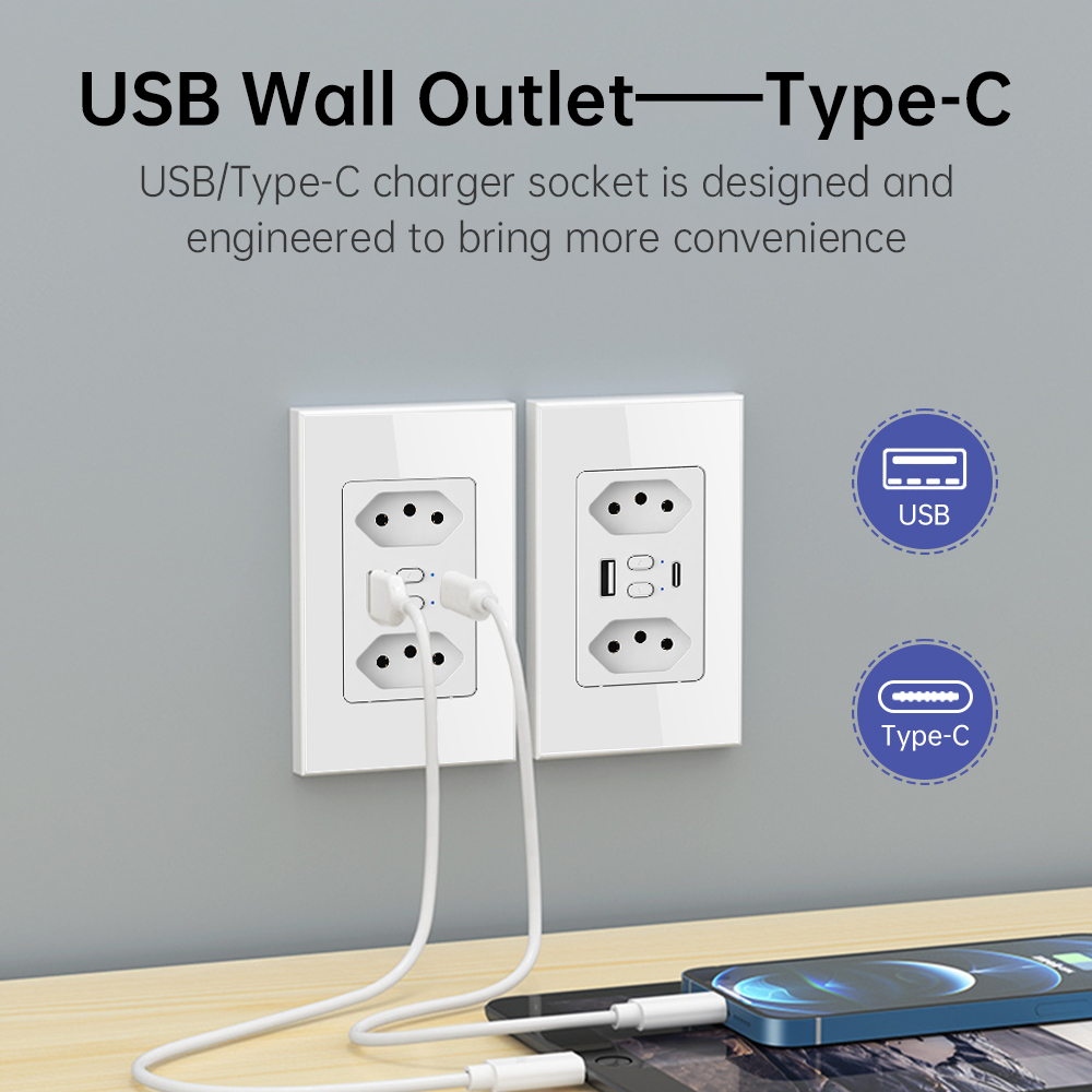 MANHOT Wifi Smart Brazil Socke - Smart Home For Living recensie en prijs