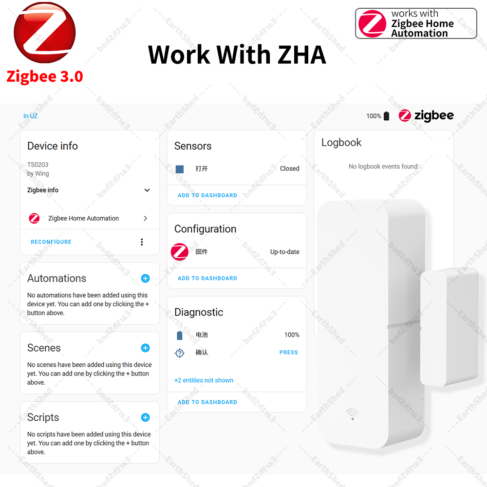 Zigbee 3.0 Deursensor Raamsens - Smart Home Yandex recensie en prijs