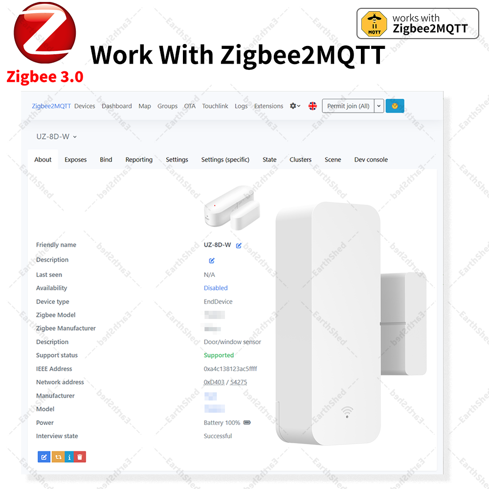 Zigbee 3.0 Deursensor Raamsens - Smart Home Yandex recensie en prijs