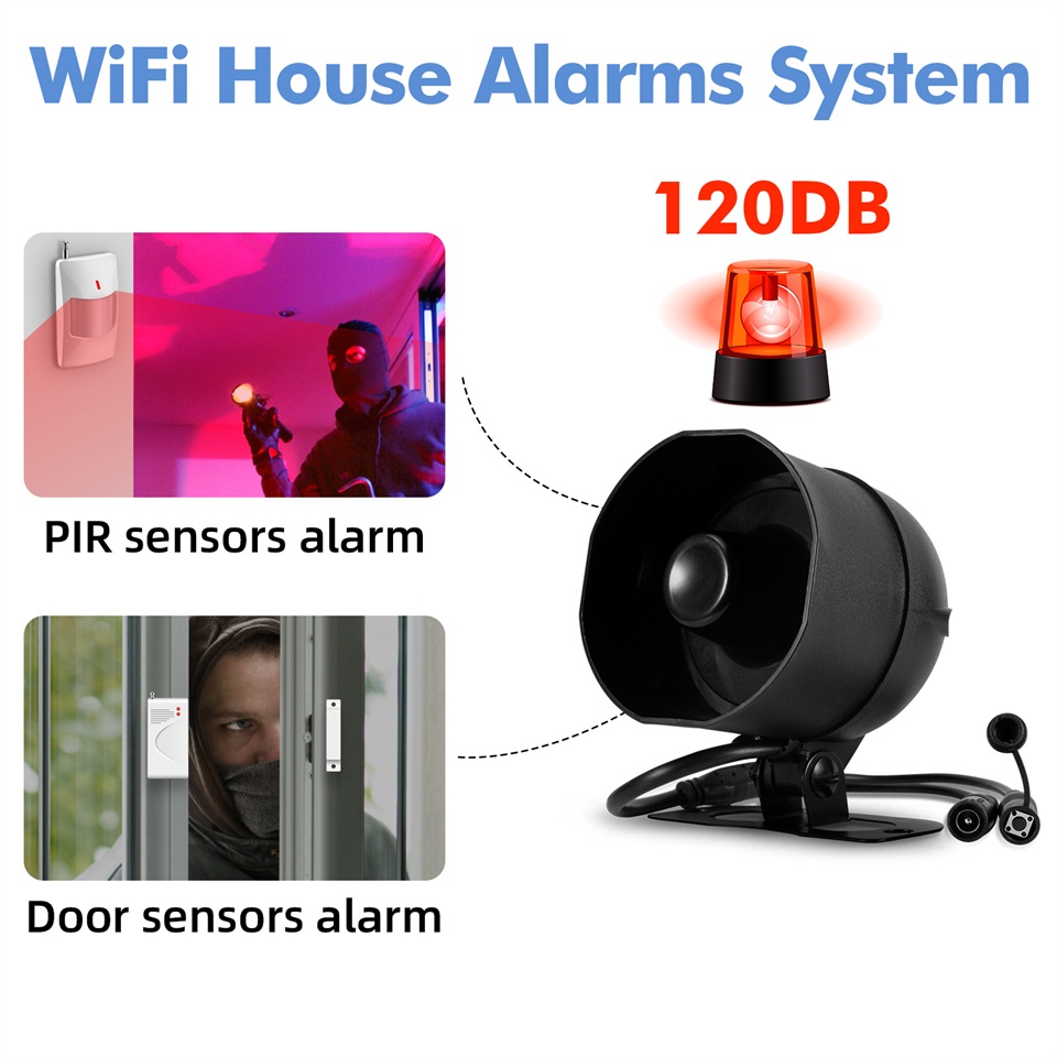 CORINA 120db Sirene Alarmsyste - Smart Home Package recensie en prijs