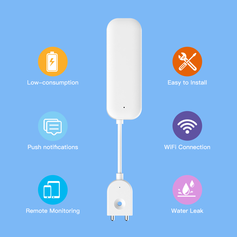 Tuya WiFi ZigBee Watersensor L - Smart Home Blog recensie en prijs
