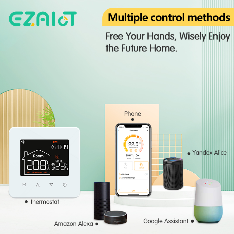 Slimme WiFi-thermostaat voor e - Smart Home Yandex recensie en prijs
