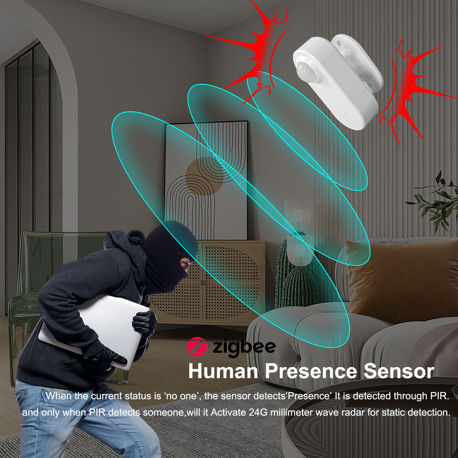 Tuya Bewegingsmelder Smart Zig - Smart Home For Living recensie en prijs