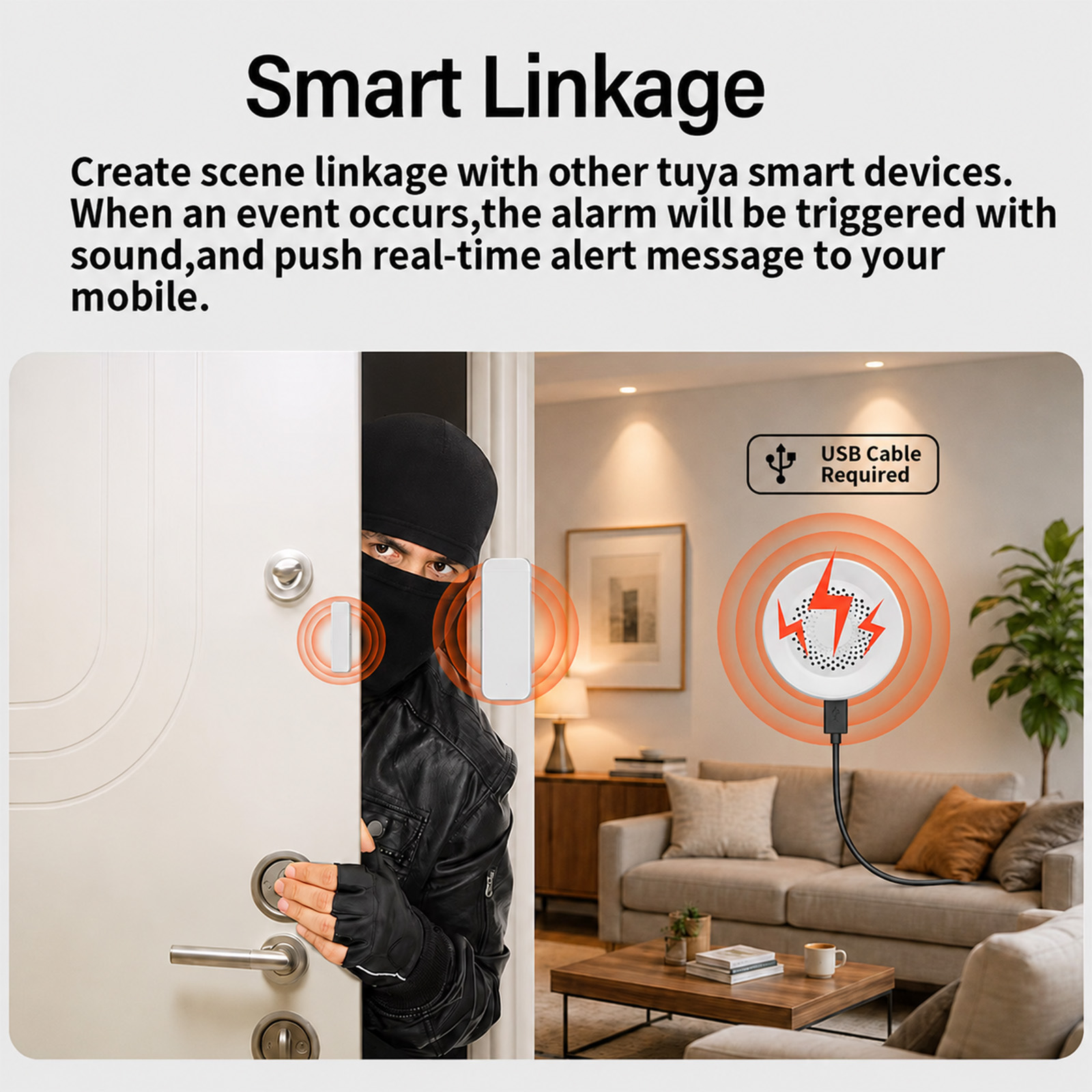Tuya Zigbee Sirene Alarm 100dB - Smart Home Yandex recensie en prijs