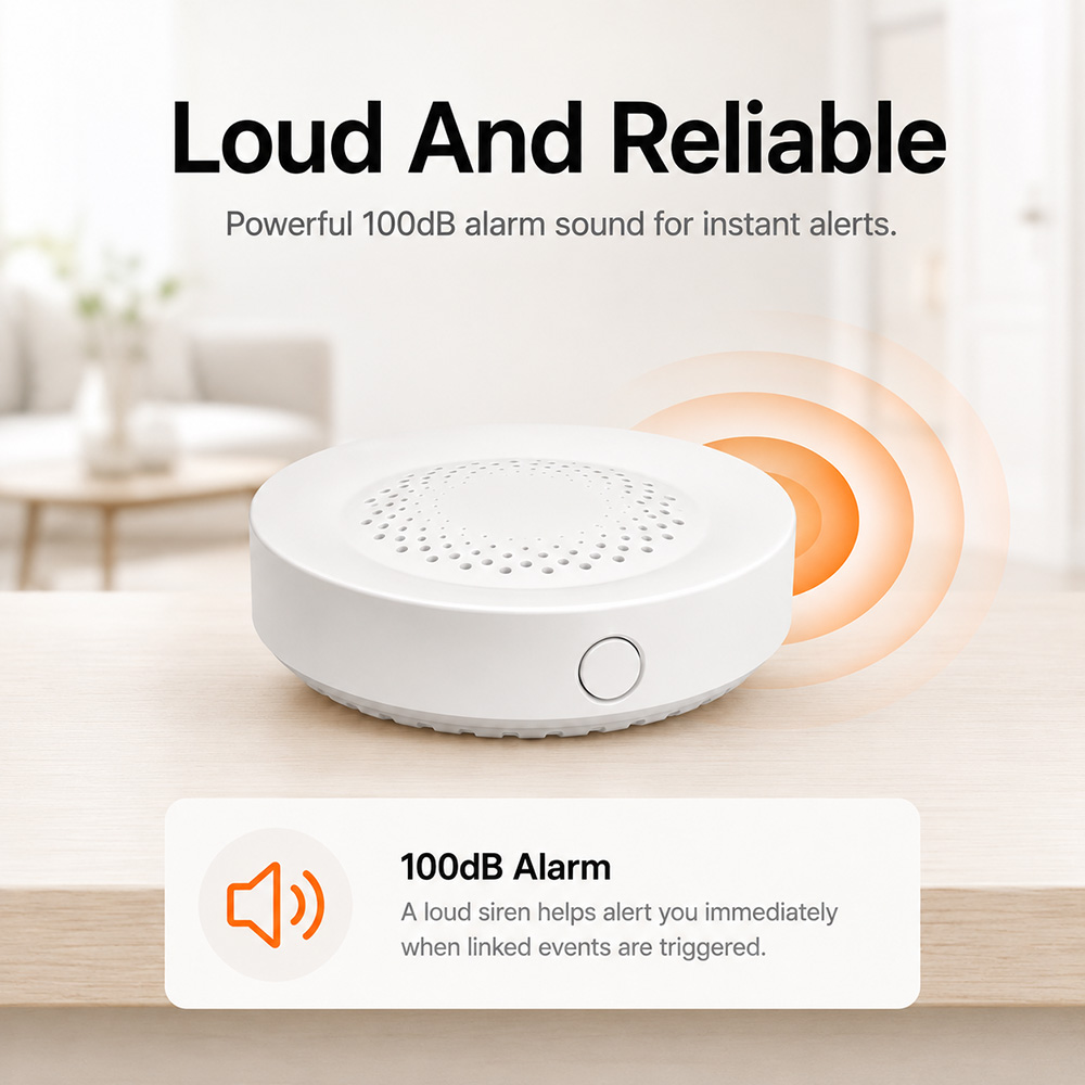 Tuya Zigbee Sirene Alarm 100dB - Smart Home Yandex recensie en prijs