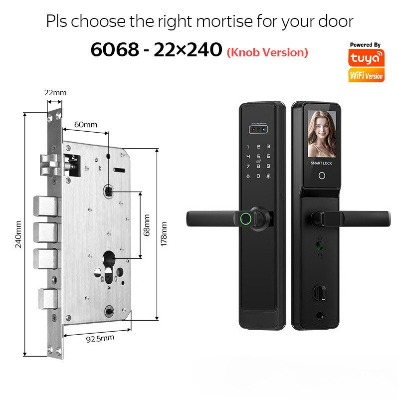 EGFirtor Semi-automatisch Tuya - Smart Home Lock recensie en prijs