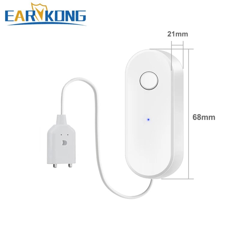 Tuya WiFi Smart Waterleksensor - Wifi Water Leak Detector recensie en prijs