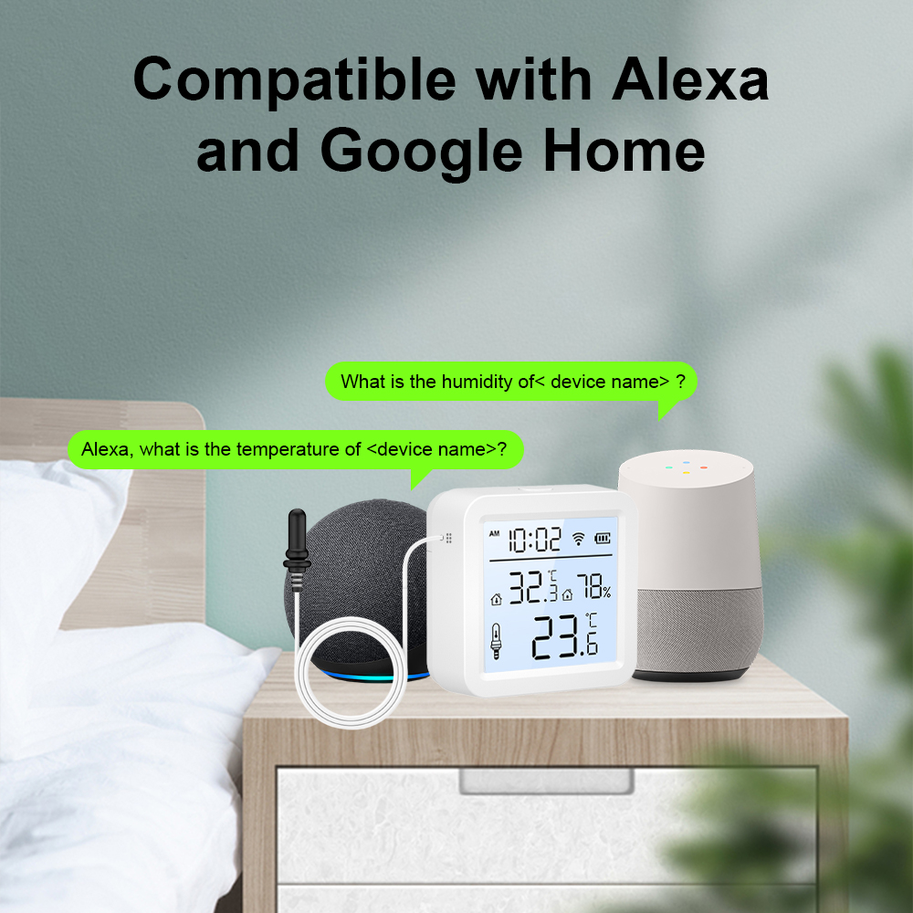 WiFi-vochtigheidstemperatuurse - Smart Home Furniture recensie en prijs